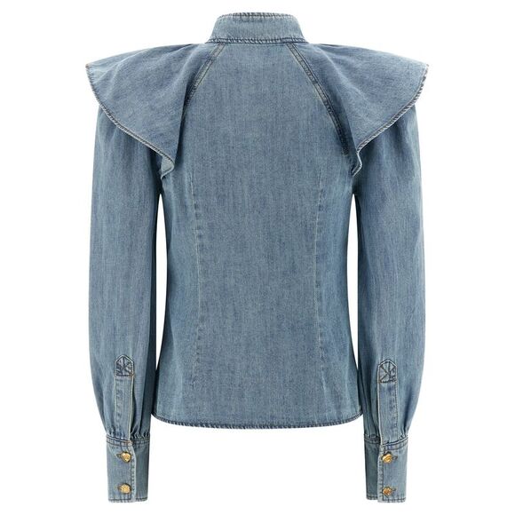 Zimmermann Women 'Crush Denim' Blouse - Picture 2 of 4